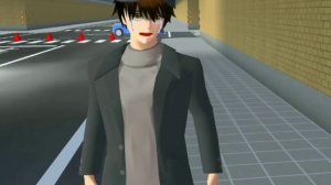 Horror The Ghost in the tunnel //Sakura school simulator.#sakuraschoolsimulator #fypシ #Horror