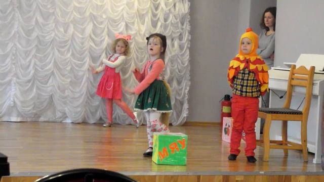 Детский музыкальный театр "Золотой ключик" - репетиция перед выступлением смотреть онлайн