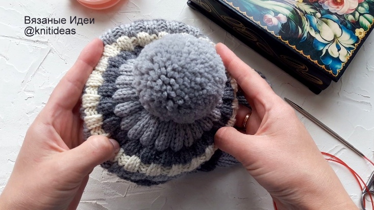 Шапка для мальчика! Оформление макушки! смотреть онлайн