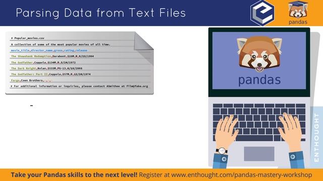 Python Trainer Tip: Parsing Data Into Tables from Text Files with Python's Pandas Library смотреть онлайн