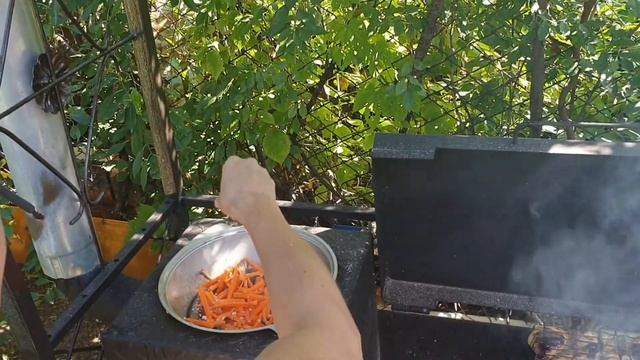Готовим дикую утку и шашлык на даче, отдыхаем и болтаем смотреть онлайн