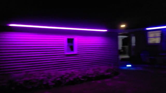 Philips Hue Outdoor Lightstrip (197”) | The ULTIMATE Outdoor Night Setup! смотреть онлайн