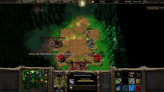 Warcraft 3: Reforged | #235 | Survival Chaos 3.23 - Naga - fury смотреть онлайн