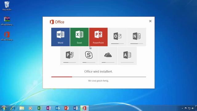 Ändern der Sprache von Office 2016/2019 ins Deutsch (German) смотреть онлайн