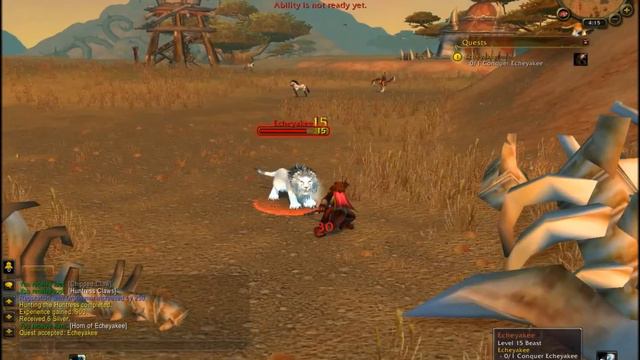 ► WoW Video tutorial for Quest ۞Echeyakee (Northern Barrens)۞ ◄ [HD] смотреть онлайн