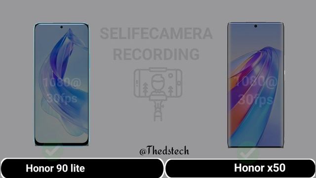 Honor 90 Lite Vs Honor X50 @Thedstech