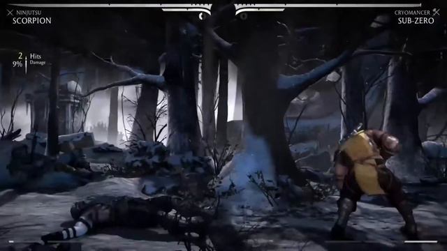 Scorpion vs subzero , mortal kombat XL смотреть онлайн