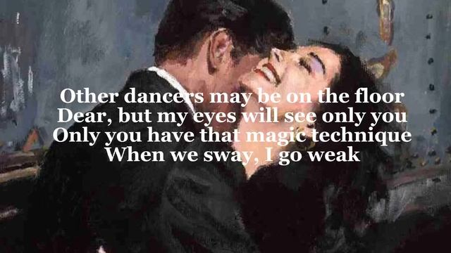 Michael Buble- Sway (Lyrics) смотреть онлайн
