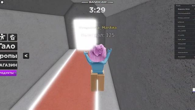 Мышка в Roblox. Башня прыжков.Mouse in Roblox. Jump tower. смотреть онлайн
