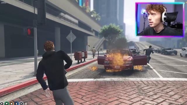 Breaking 50 GTA Laws in 50 Hours In GTA 5 RP! смотреть онлайн