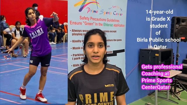 Badminton: Talent Prakriti Bharath sets Olympic goals while training in Qatar смотреть онлайн