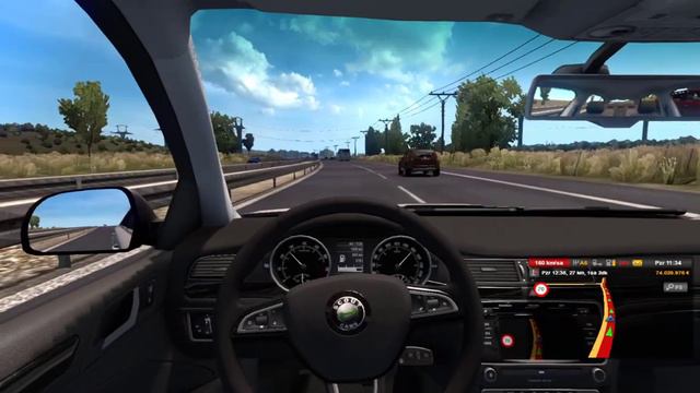 ETS 2 | SKODA SUPERB | TÜRKİYE MAP | 1.38 | смотреть онлайн