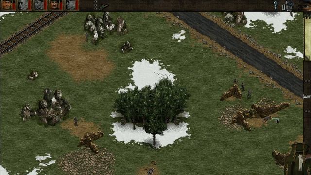 Commandos Behind Enemy Lines Прохождение: Миссия 4 с элементами Sudden Strike смотреть онлайн