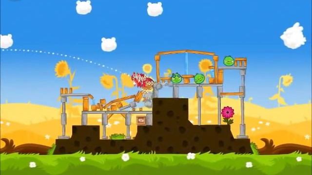 Official Angry Birds Seasons Walkthrough Summer Pignic 1-1 смотреть онлайн