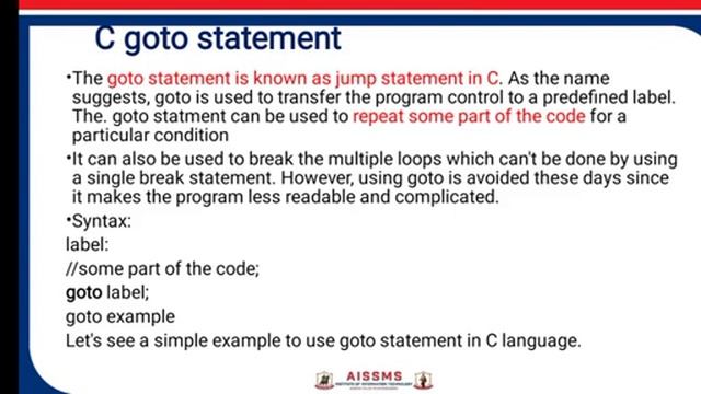 Break ,continue statement in c смотреть онлайн
