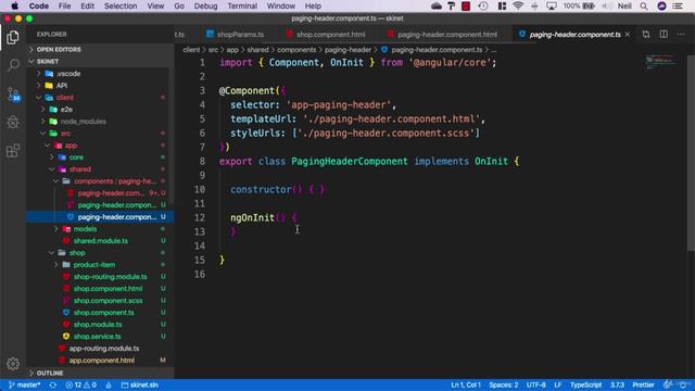 102 Making the pagination component a shared component смотреть онлайн