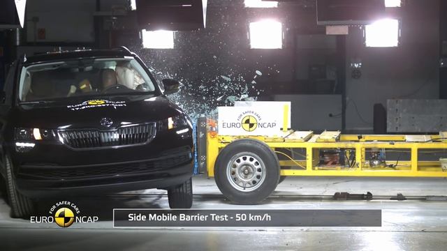 Euro NCAP Crash Test of Skoda Karoq смотреть онлайн