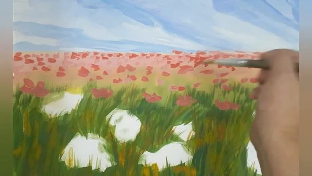 ИЗО Полевые цветы. смотреть онлайн