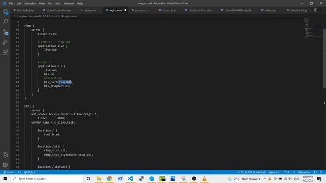 How to set up RTMP/HLS livestream system on Windows 10 using VideoJS/NGINX-RTMP смотреть онлайн