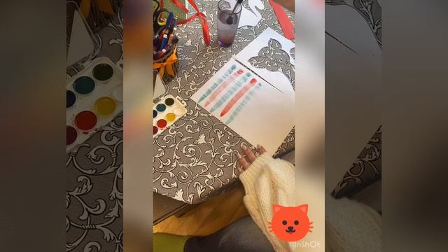 Мастер-класс аппликация-рисование "Котенок" смотреть онлайн