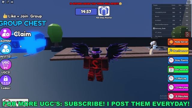 How To Get Red StopValk in Don't Leave (ROBLOX FREE LIMITED UGC ITEMS) смотреть онлайн
