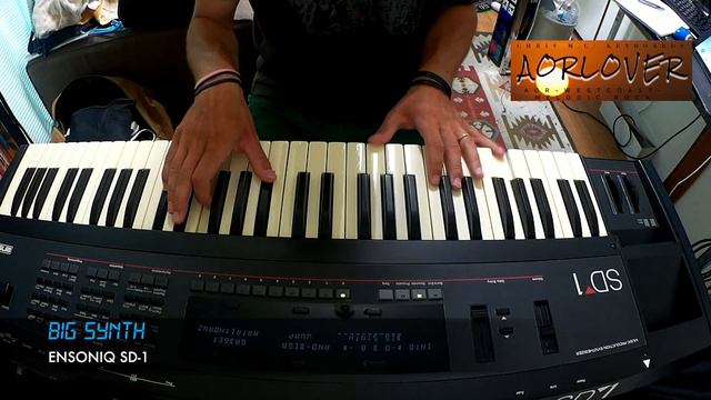 ENSONIQ SD-1 Synthesizer 1990 (No Talking) DEMO