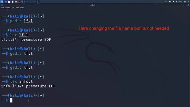 lex program to count the number, words, spaces and lines in a given input file смотреть онлайн