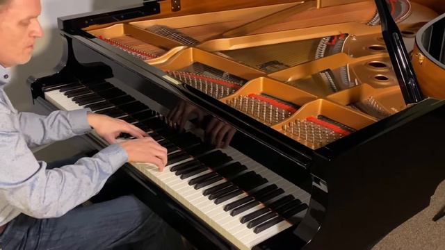 Yamaha C5 Polished Ebony For Sale смотреть онлайн