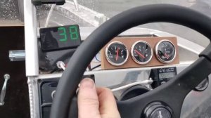 Вятбот-390DCM с мотором Hidea 9.9 pro, первые испытания на скорость