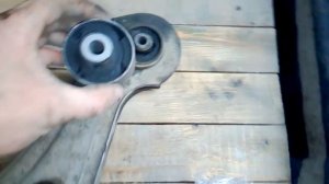 замена сайлентблока переднего рычага лачетти!