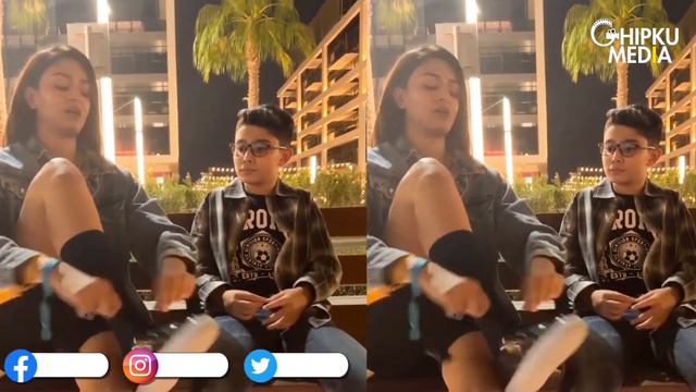 Erica Fernandes Makes A Funny Video With Her Nephew In Dubai | Erica Fernandes Dance Video смотреть онлайн