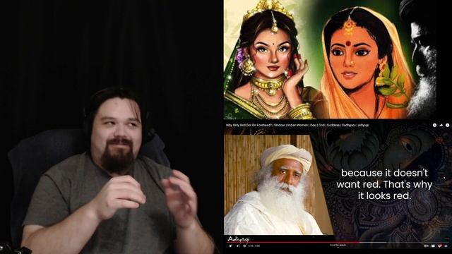 Adiyogi Why Only Red Dot On Forehead React смотреть онлайн