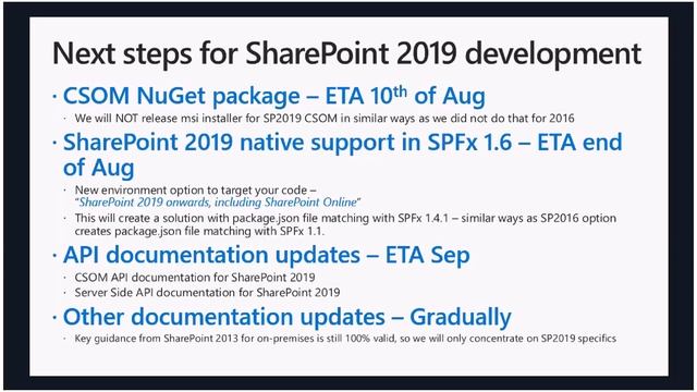 Introduction to SharePoint Server 2019 Development Platform - August 2018 смотреть онлайн