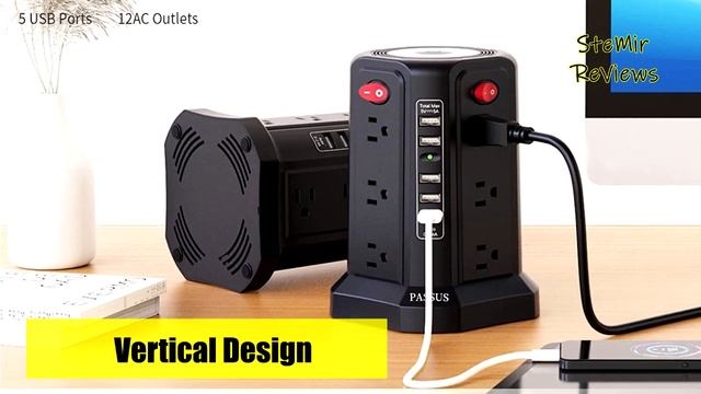 TOP 5: Best Power Strip Tower 2023 | Surge Protection with USB Ports смотреть онлайн