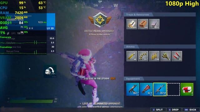 GTX 780 | Fortnite Chapter 2 / Season 2 - 1080p All Settings смотреть онлайн