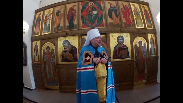 Проповедь митрополита Митрофана в неделю 2-ю по Пятидесятнице, 30 июня смотреть онлайн