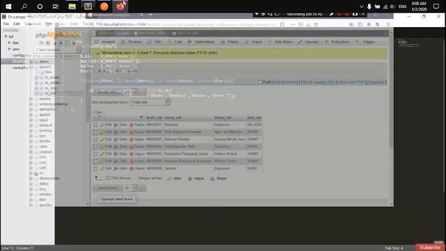 Android Crud - Membuat Api Server - Part 1 смотреть онлайн