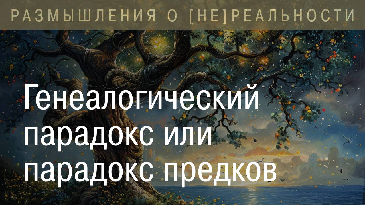 Генеалогический парадокс или парадокс предков