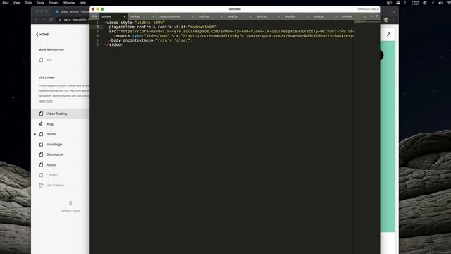 How to Autoplay Video in Squarespace смотреть онлайн