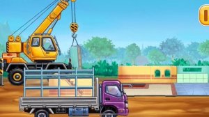 fun games construction hospital build - больница - стройка - веселые игры про машинки