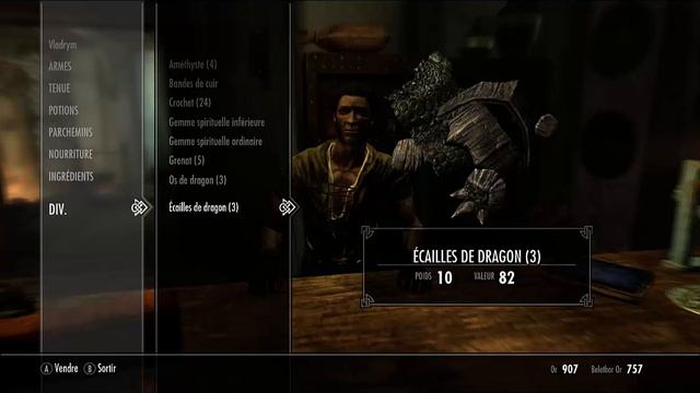 Tuto Skyrim, Ou Vendre Les écailles Et Os De Dragon !!!
