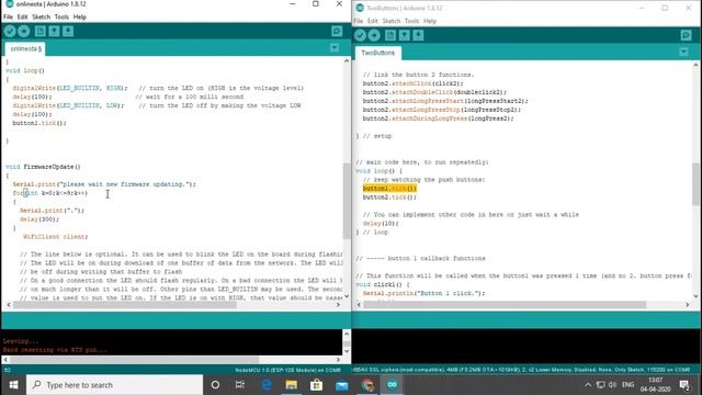 Update firmware for microcontroller from INTERNET(github) смотреть онлайн