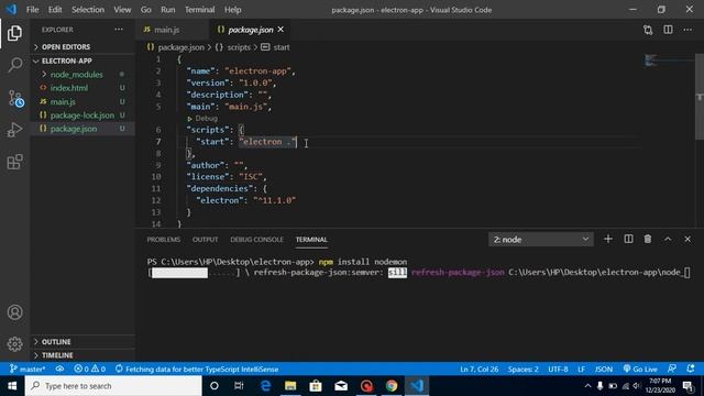 Electron js tutorial in hindi #8 Auto reload Main Process смотреть онлайн