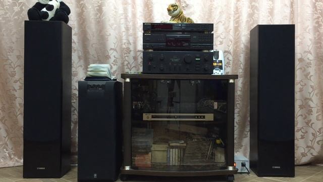 Yamaha NS-F51 & Sansui AU-D507X & CD Sansui α317kr. смотреть онлайн