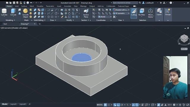 AUTOCAD 3D MODEL смотреть онлайн