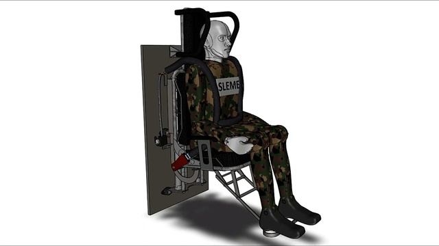 Mechanical Design - Mine Blast Attenuating Seat For Armed Passenger Vehicle ,#Solidworks ,#Design смотреть онлайн
