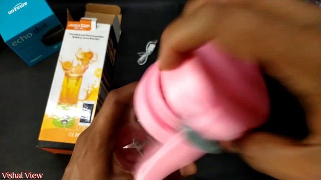 Portable Blender Machine Unboxing and Review || Rechargeable Juice Cup || ज्यूस बनानेवाली बोतल || V смотреть онлайн