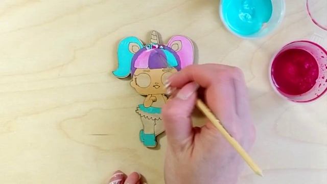 Набор для творчества Деревянные магниты смотреть онлайн