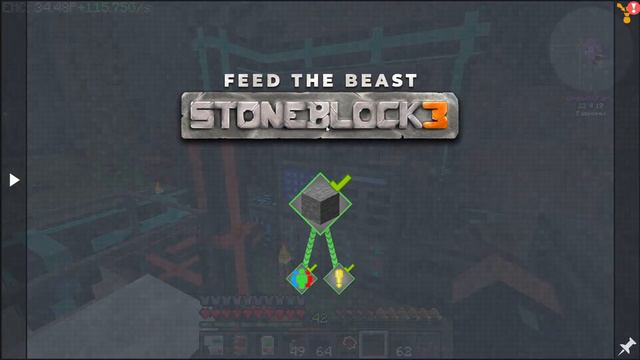 МАЙНКРАФТ, НО STONEBLOCK3 смотреть онлайн