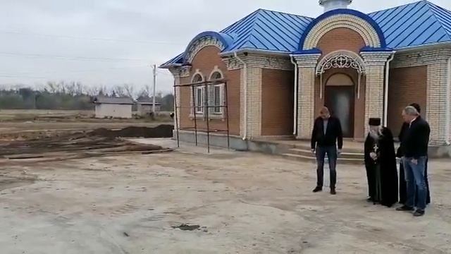 Cхиархимандрит Илий (Ноздрин) и Г. Н. Цурков, посетили подсобное хозяйство «Орловский колос». смотреть онлайн